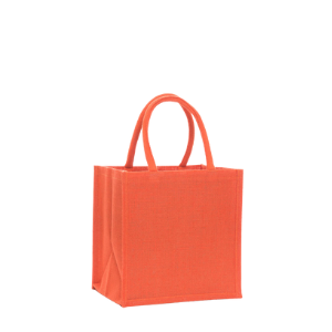 GJ033 sac de jute orange image vedette pour les entreprises
