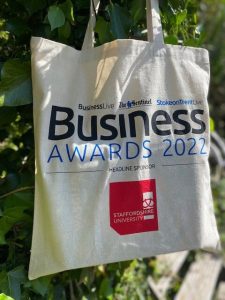 WMTA business awards 2022 branded cotton tote bag portrait small