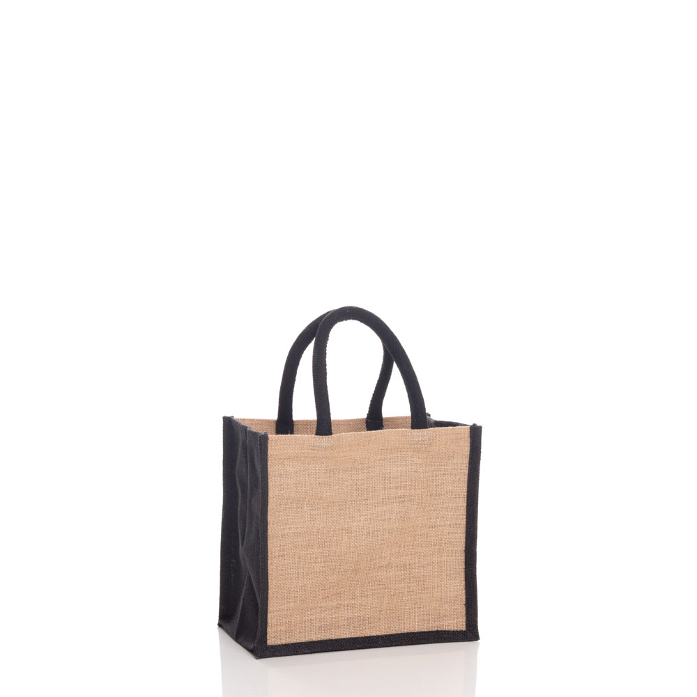 Small Jute Bag With Zip Manufacturer - FS 018 