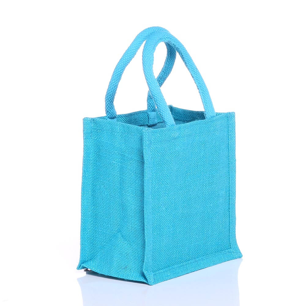 Mini Jute Bag GJ034 | Wholesale Tote Bags For Events