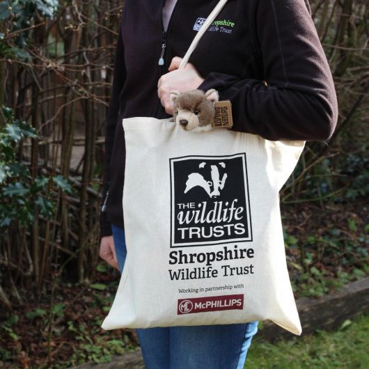 shropshire wildlife trust cotton bags