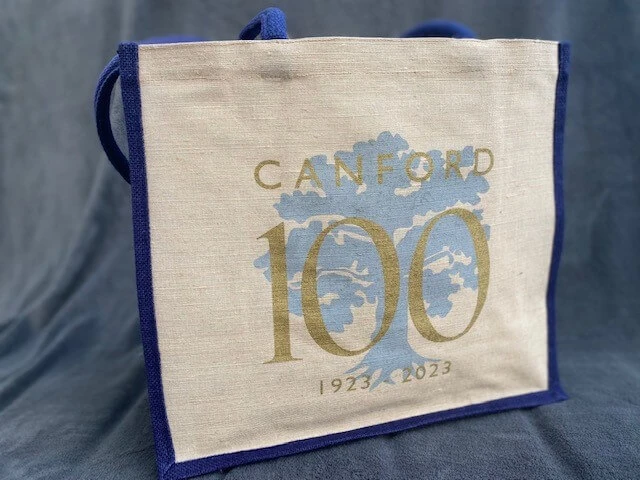 Canford School 100 years juco bag