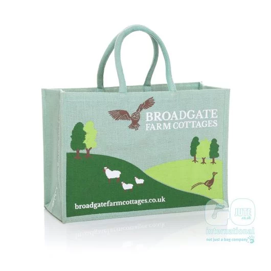 Broadgate Farm Cottages jute bag