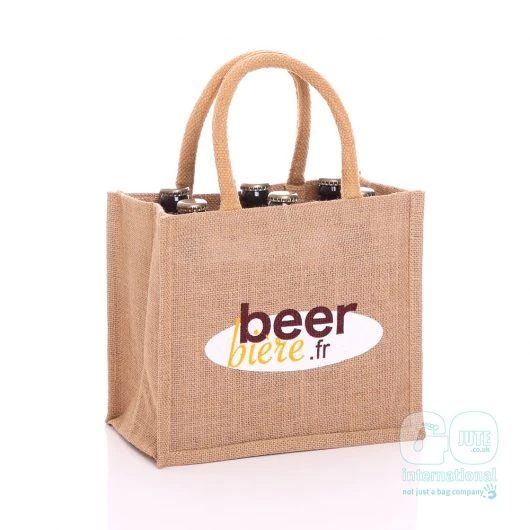 Beer Biere branded bottle bag