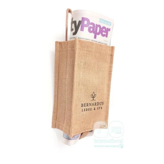 Bernardus Lodge newspaper jute bag