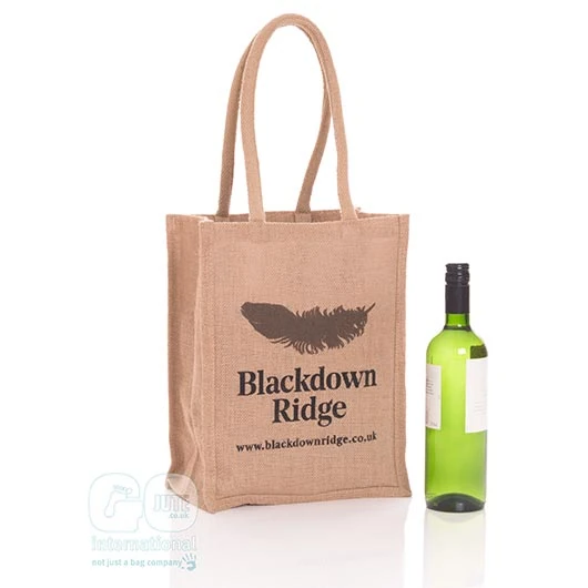 Blackdown Ridge vineyard wine bottle bag