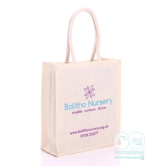 Bolitho Nursery jute shopping bag