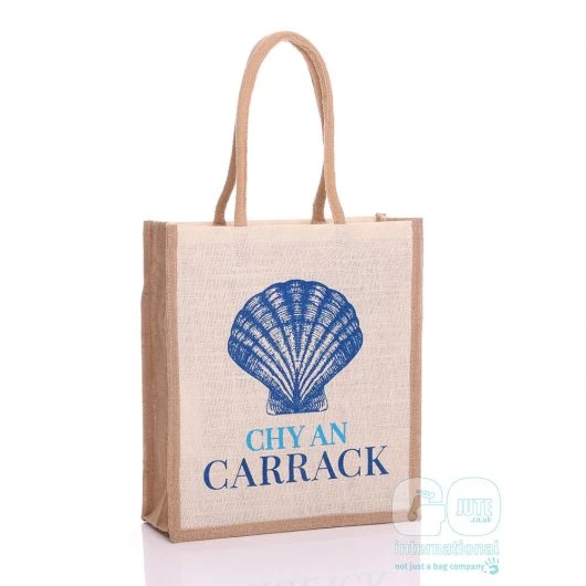 Chy an Carrack jute bag