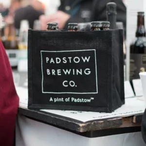 Padstow Brewing Company bottle bag