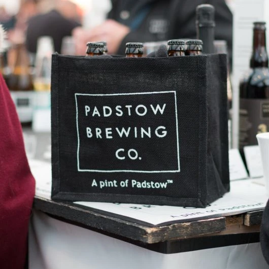 Padstow Brewing Company bottle bag
