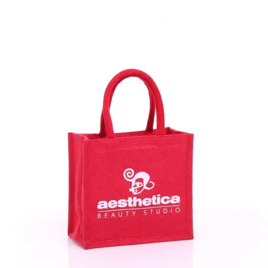 aesthetica beauty studio jute bag