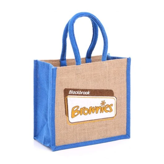 blackbrook brownies jute bag