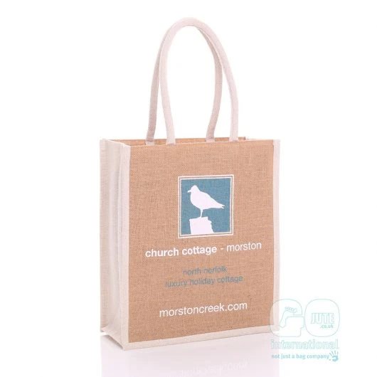 church cottage morston jute bag