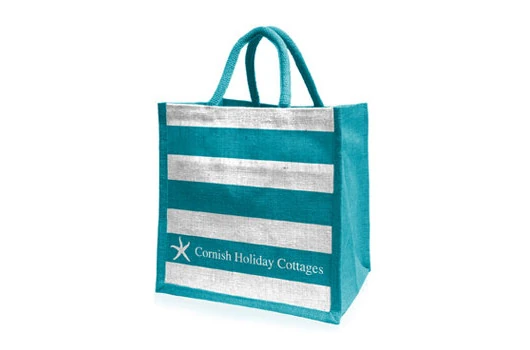 cornish holiday cottages jute bag