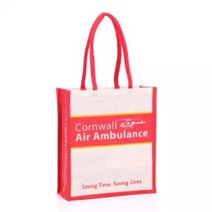 Cornwall Air Ambulance jute bag