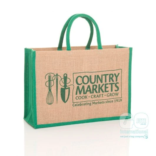 Country Markets jute bag