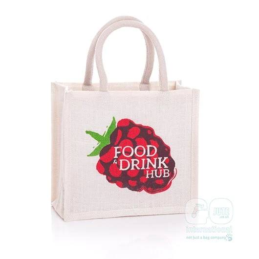 Food & Drink Hub jute bag