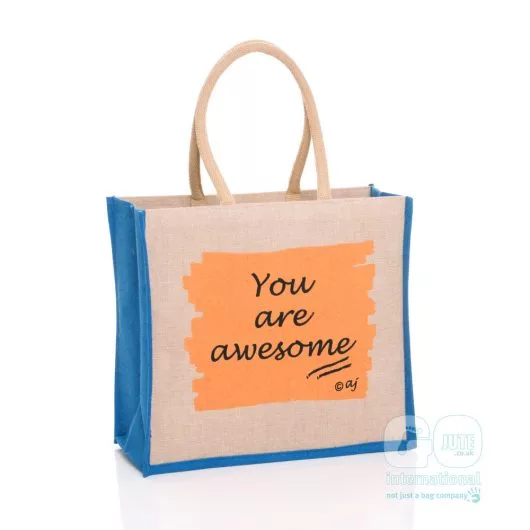 Snacks by AJ Jute Bag
