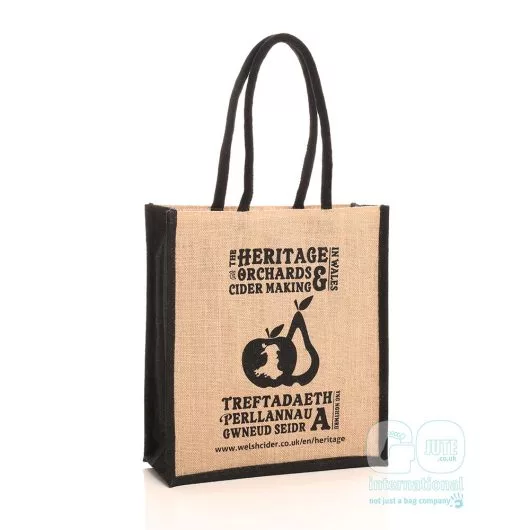 Welsh Perry Cider Society Jute Bag