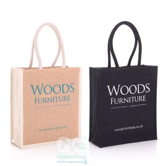 Wood's Furniture Jute Bag