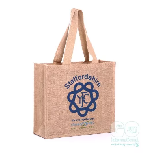 Staffordshire Jute Bag