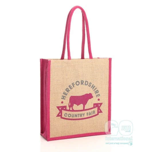 Herefordshire Country Fair jute bag