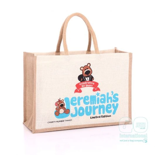 Jeremiah's Journey jute bag