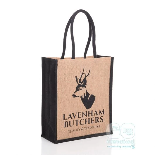 Lavenham Butchers jute bag