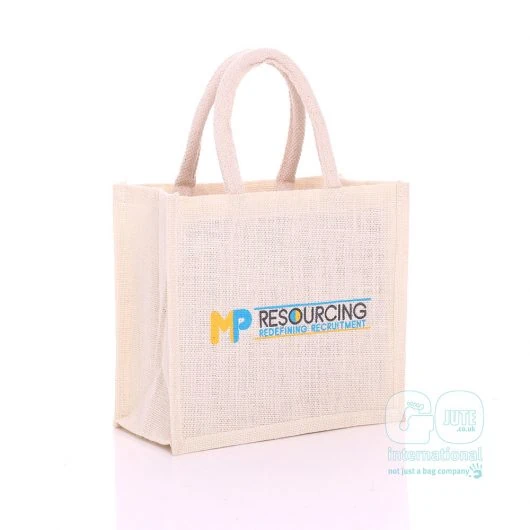 MP Resourcing promotional jute bag