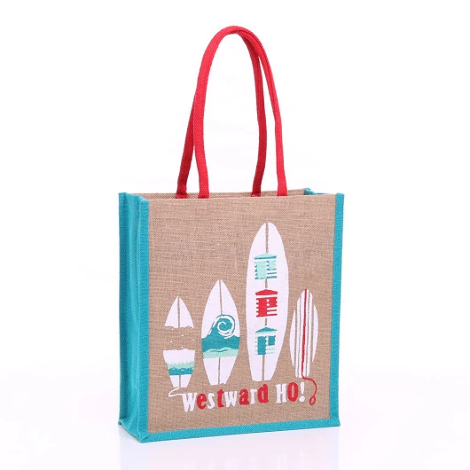 North Devon Clean marine project jute bag