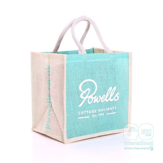 Powells Cottage Holidays jute bag