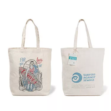 Surfers Against Sewage Jute Bags