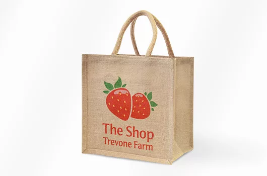 Trevone Farm Jute Bag