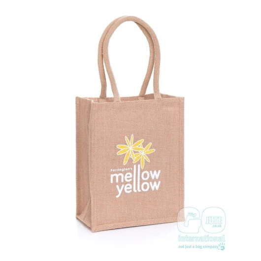 farrington oils mellow yellow jute bag