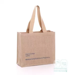 Imperial College London conference jute bag