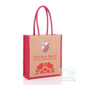 polwhele house prep school jute bag