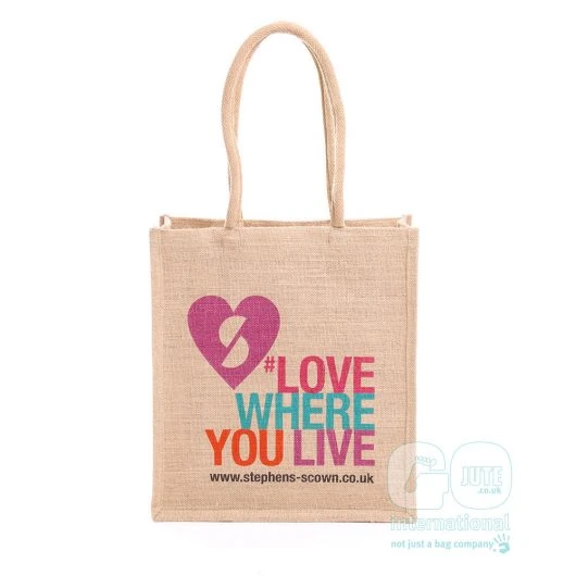 stephens scown jute bag