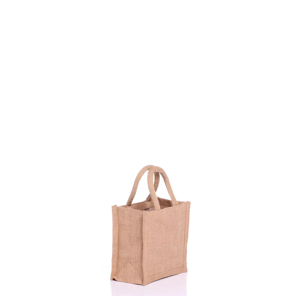 Mini Jute Bag GJ034 Wholesale Tote Bags For Events