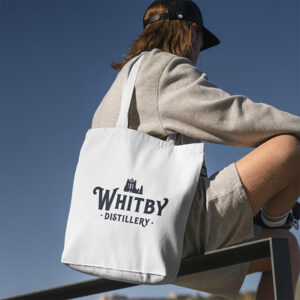 A Natural Cotton Bag for Whitby Distillery