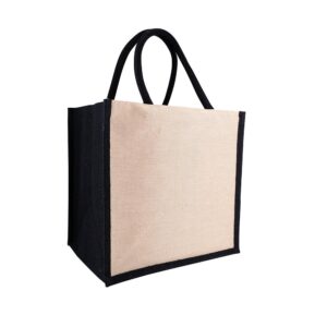 GJ013-Natural-Black-Square-Juco-Bag