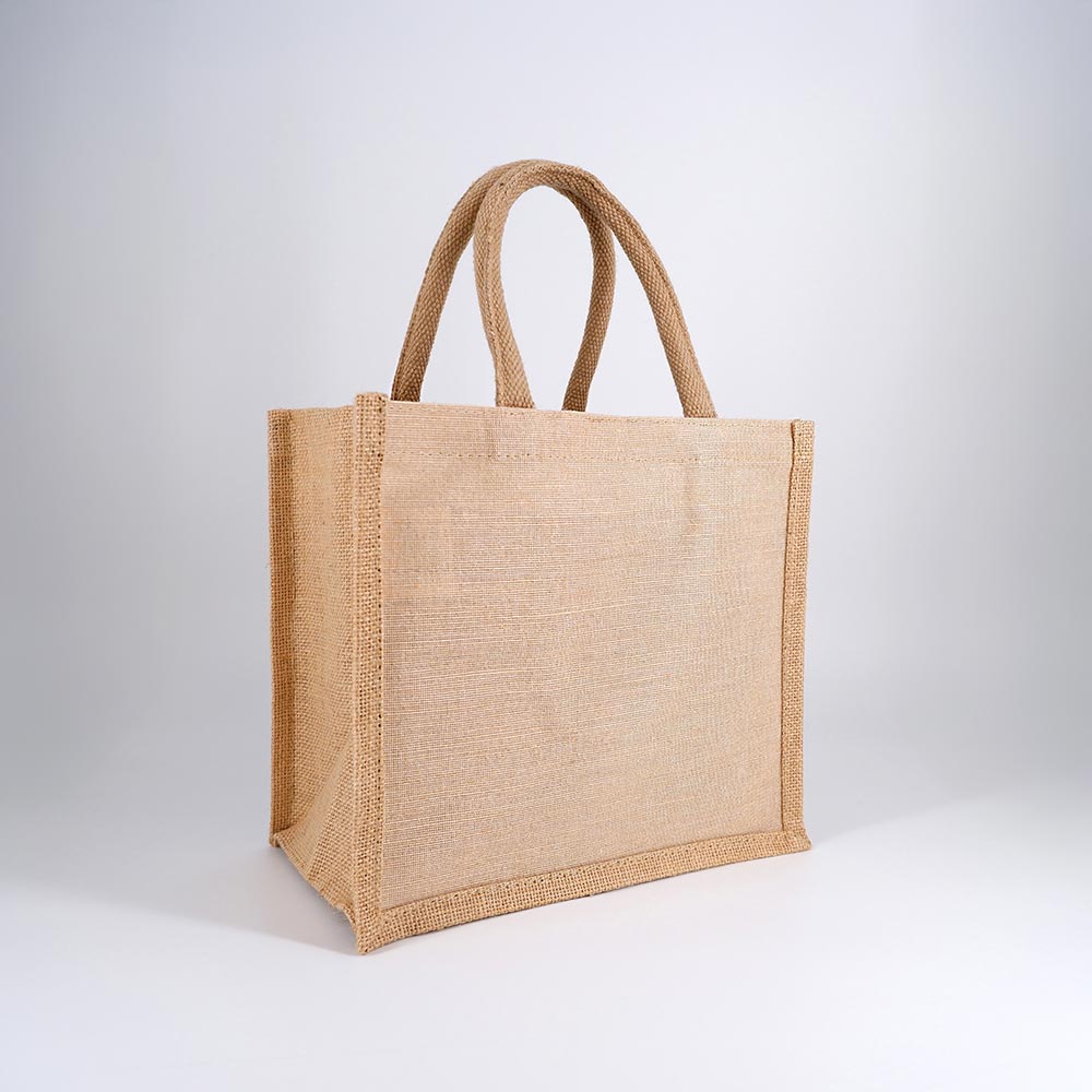 SMALL JUCO BAG WITH JUTE SIDE PANELS – GJ012